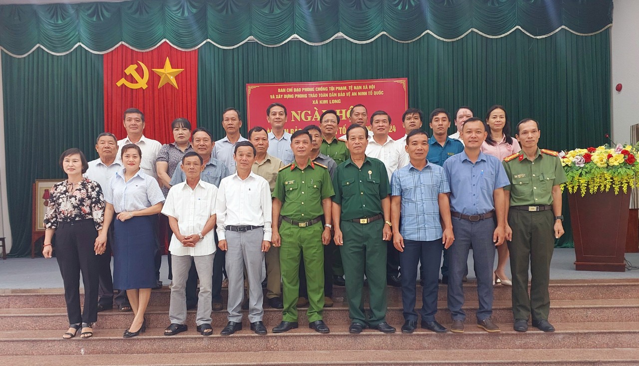 Kim Long tổ chức “Ngày hội Toàn dân bảo vệ an ninh tổ quốc” năm 2024
