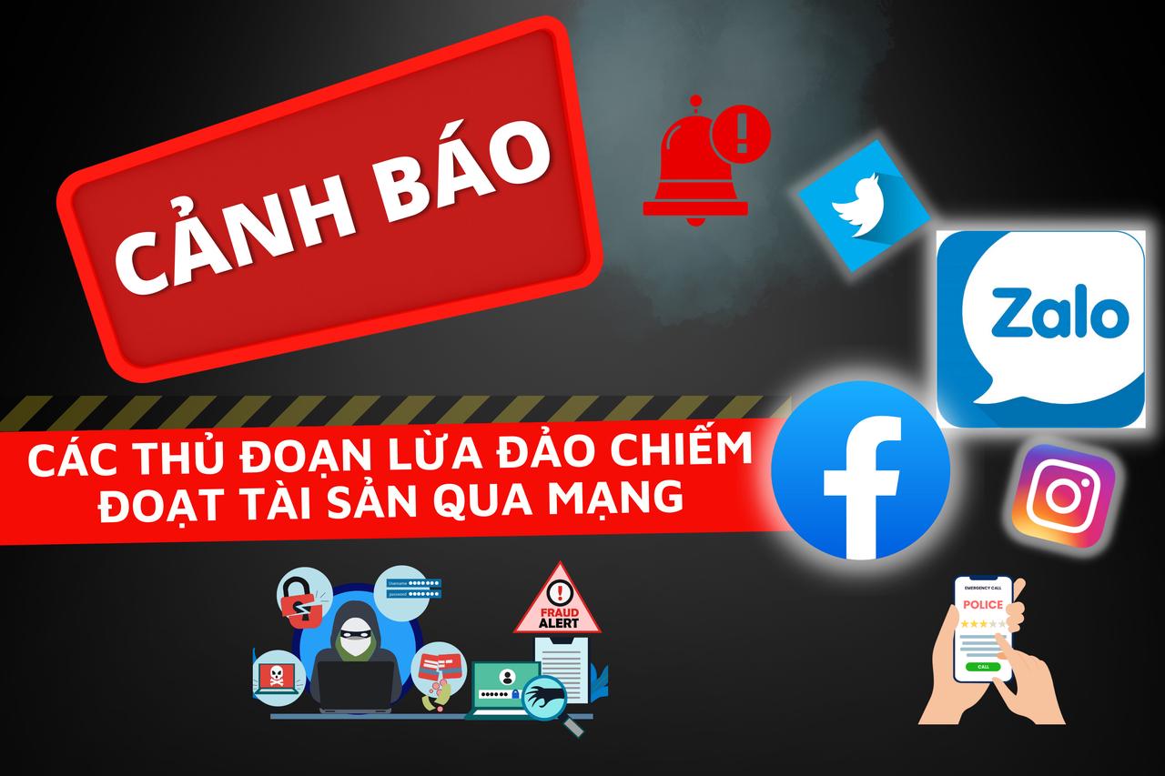 Cảnh báo các thủ đoạn sử dụng mạng viễn thông để thực hiện hành vi lừa đảo chiếm đoạt tài sản
